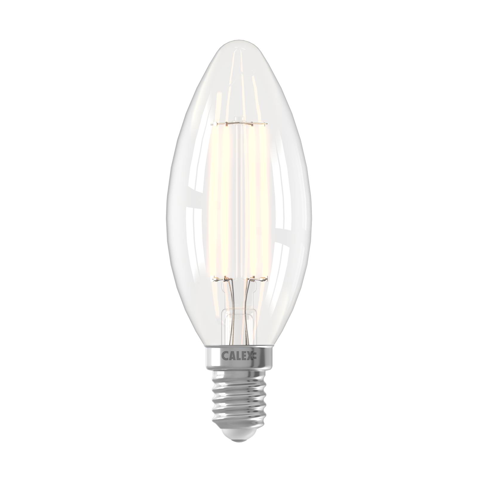 Calex Smart LED-Leuchtmittel E14 B35 4,9W Kerze 1800K-3000K von Calex