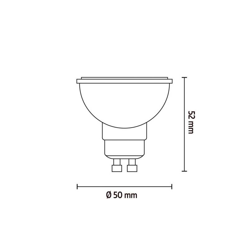 Calex Smart LED-Reflektor GU10 4,9W CCT RGB von Calex