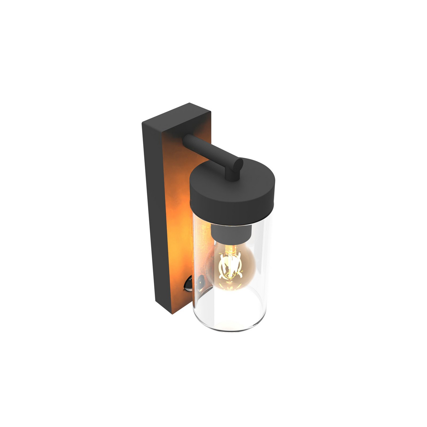 Calex Wandleuchte Lampe Außenleuchte Schwarz Transparent Bewegungssensor Leuchte B-Ware Calex Wandleuchte Lampe Außenleuchte Schwarz Transparent Bewegungssensor Leuchte B-Ware von Calex