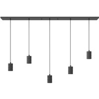 Calex - neuwertig] Retro Pendelleuchte Schwarz Hängeleuchte Deckenleuchte Leuchte Lampe E27 B-Ware von Calex