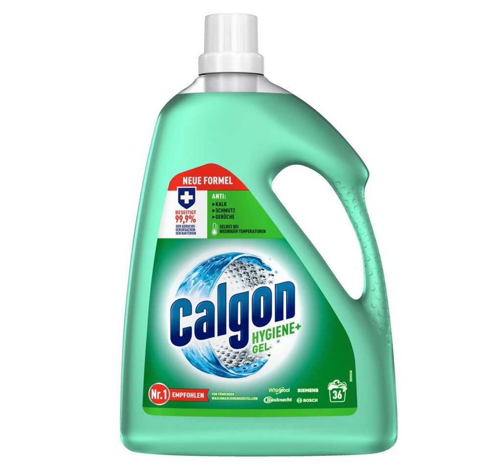 Calgon Hygiene+ Gel Wasserenthärter (1-St. 1800 ml Antibakteriell für die Waschmaschine) von Calgon