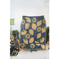 Lemonade Days Mehrfarbige Wandteppich - Baumwolle Überwurf Housewarming Geschenk Boho Bunt Home Decor von CalhounAndCo