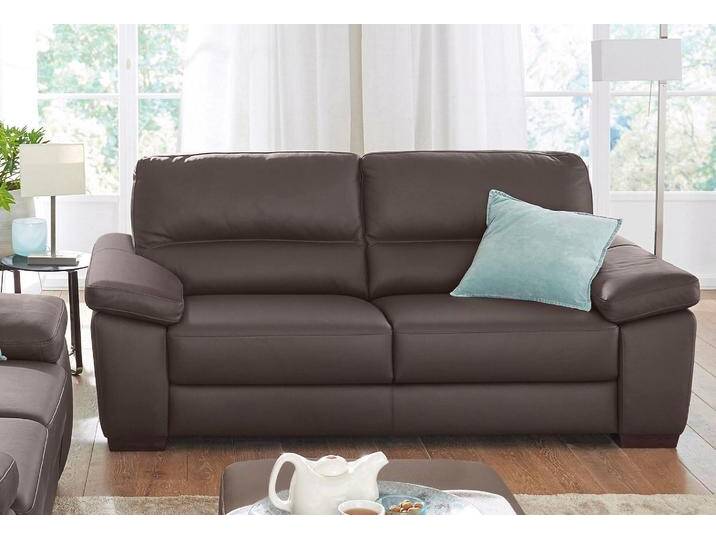 2-Sitzer CALIA ITALIA Gaia, hochwertiges Ledersofa mit erstklassigem Sitzkomfort , braun, B:177cm H:92cm T:97cm, Leder SORRENTO - 100% Leder, Leder BULL - 100% Leder, Sofas, edles Design, in zwei hochwertigen Lederqualitäten von Calia-Italia