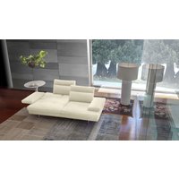 CALIA ITALIA 3,5-Sitzer "Toby Wing, italienisches Designsofa mit erstklassigem Sitzkomfort", inklusive Sitztiefenverstellung, Füße in Chrom glänzend von Calia Italia