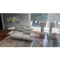 CALIA ITALIA 3,5-Sitzer "Toby Wing, italienisches Designsofa mit erstklassigem Sitzkomfort", inklusive Sitztiefenverstellung, Füße in Chrom glänzend von Calia Italia