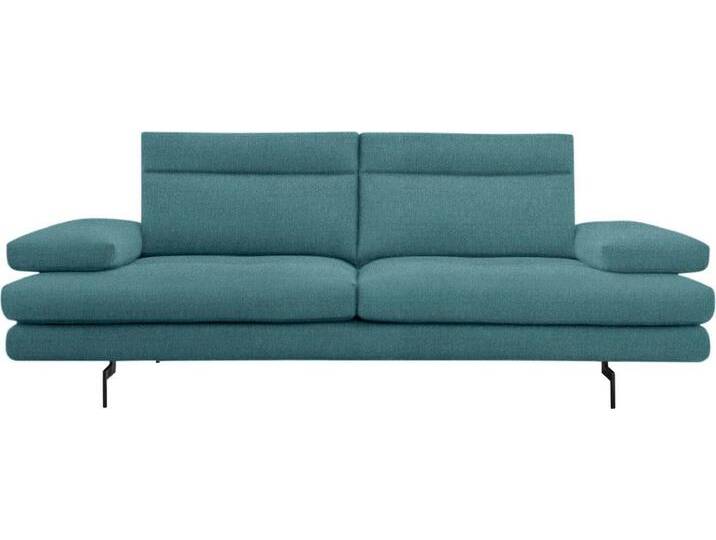 CALIA ITALIA 3,5-Sitzer Toby Wing, italienisches Designsofa, super bequem, Megasofa, inkl. Sitztiefenverstellung und Armteilfunktion, Füße in Schwarz matt von Calia-Italia