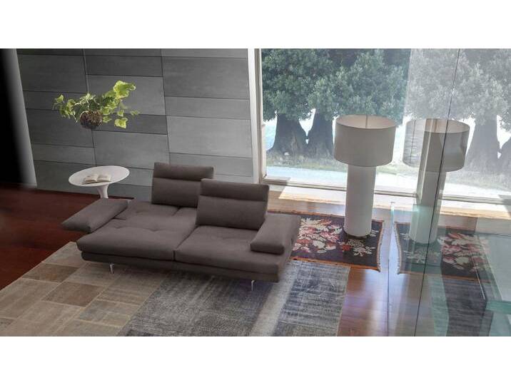 CALIA ITALIA 3,5-Sitzer Toby Wing, italienisches Designsofa mit erstklassigem Sitzkomfort, inklusive Sitztiefenverstellung, Füße in Chrom glänzend CALIA ITALIA 3,5-Sitzer Toby Wing, italienisches Designsofa mit erstklassigem Sitzkomfort, inklusive Sitztiefenverstellung, Füße in Chrom glänzend von Calia-Italia