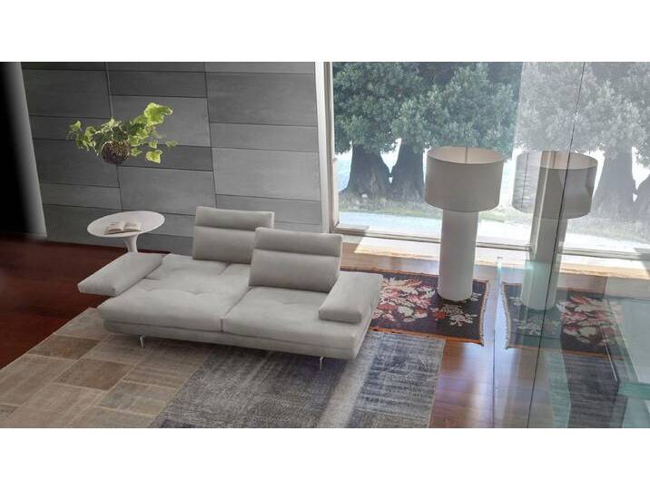 CALIA ITALIA 3,5-Sitzer Toby Wing, italienisches Designsofa mit erstklassigem Sitzkomfort, inklusive Sitztiefenverstellung, Füße in Chrom glänzend CALIA ITALIA 3,5-Sitzer Toby Wing, italienisches Designsofa mit erstklassigem Sitzkomfort, inklusive Sitztiefenverstellung, Füße in Chrom glänzend von Calia-Italia