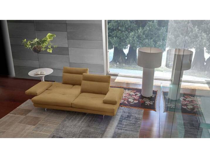 CALIA ITALIA 3,5-Sitzer Toby Wing, italienisches Designsofa mit erstklassigem Sitzkomfort, inklusive Sitztiefenverstellung, Füße in Chrom glänzend CALIA ITALIA 3,5-Sitzer Toby Wing, italienisches Designsofa mit erstklassigem Sitzkomfort, inklusive Sitztiefenverstellung, Füße in Chrom glänzend von Calia-Italia