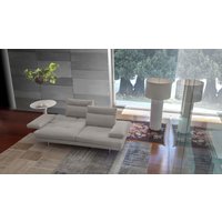 CALIA ITALIA 3,5-Sitzer "Toby Wing, italienisches Designsofa mit erstklassigem Sitzkomfort", inklusive Sitztiefenverstellung, Füße in Chrom glänzend von Calia Italia