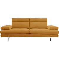 CALIA ITALIA 3,5-Sitzer "Toby Wing, italienisches Designsofa, super bequem, Megasofa", inkl. Sitztiefenverstellung und Armteilfunktion, Füße in Schwarz matt von Calia Italia
