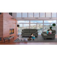 CALIA ITALIA 3-Sitzer "Cezanne, italienisches Design trifft erstklassigen Sitzkomfort, Leder", Edles Designsofa in besonders langlebigen & pflegeleichten Lederarten von Calia Italia
