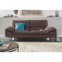 CALIA ITALIA 3-Sitzer "Dave, Sitzkomfort der Extraklasse, tolle Details", Designsofa auf Kufenfuß, in zwei Lederqualitäten von Calia Italia