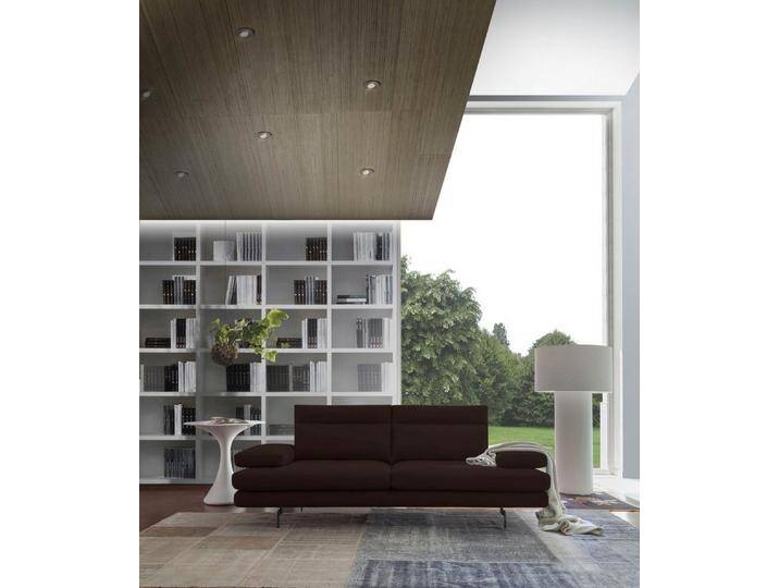 CALIA ITALIA 3-Sitzer Toby Wing, Designsofa, hochwertige Verarbeitungsdetails, bequem, inkl. Sitztiefenverstellung und Armteilfunktion, Füße in Schwarz matt von Calia-Italia