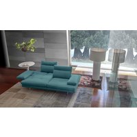 CALIA ITALIA 3,5-Sitzer "Toby Wing, italienisches Designsofa mit erstklassigem Sitzkomfort", inklusive Sitztiefenverstellung, Füße in Chrom glänzend von Calia Italia