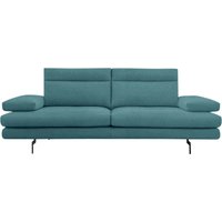 CALIA ITALIA 3,5-Sitzer "Toby Wing, italienisches Designsofa, super bequem, Megasofa", inkl. Sitztiefenverstellung und Armteilfunktion, Füße in Schwarz matt von Calia Italia