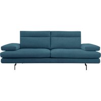 CALIA ITALIA 3,5-Sitzer "Toby Wing, italienisches Designsofa, super bequem, Megasofa", inkl. Sitztiefenverstellung und Armteilfunktion, Füße in Schwarz matt von Calia Italia