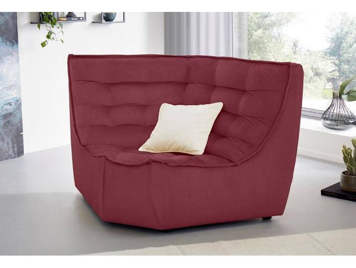 CALIA ITALIA Ecksofa Banjo, Eckelement, tolles Design und hoher Sitzkomfort frei stellbar, oder als Modulsofa mit den passenden Erweiterungselementen nutzbar von Calia-Italia