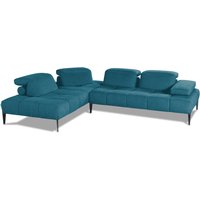 CALIA ITALIA Ecksofa "Skyline, Made in Italy, Design-Sofa, L-Form, mit Sitztiefenverstellung" verstellbare Armlehne und Kopfstütze für maximalen Komfort von Calia Italia