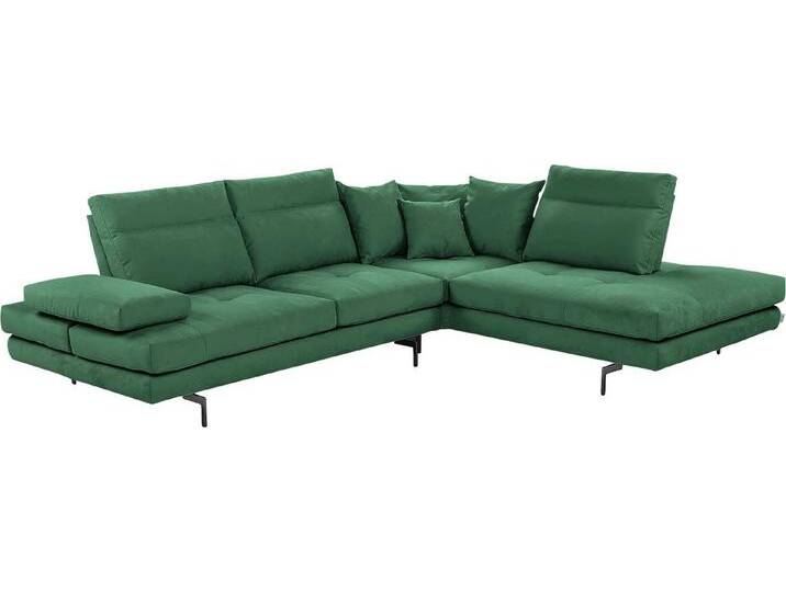 CALIA ITALIA Ecksofa Toby Wing, Komfortsofa mit Sitzkomfort der Extraklasse, L-Form, Sitztiefenverstellung, wahlw. mit Kissen-Set,Füße schwarz matt, grau CALIA ITALIA Ecksofa Toby Wing, Komfortsofa mit Sitzkomfort der Extraklasse, L-Form, Sitztiefenverstellung, wahlw. mit Kissen-Set,Füße schwarz matt, grau von Calia-Italia
