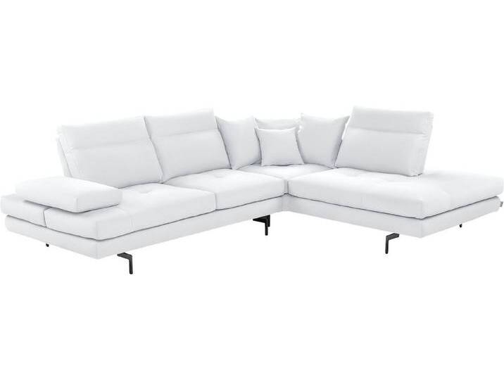 CALIA ITALIA Ecksofa Toby Wing, Komfortsofa mit Sitzkomfort der Extraklasse, L-Form, Sitztiefenverstellung, wahlw. mit Kissen-Set,Füße schwarz matt, weiß CALIA ITALIA Ecksofa Toby Wing, Komfortsofa mit Sitzkomfort der Extraklasse, L-Form, Sitztiefenverstellung, wahlw. mit Kissen-Set,Füße schwarz matt, weiß von Calia-Italia