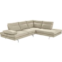 CALIA ITALIA Ecksofa "Toby Wing, L-Form, Multifunktionssofa, bequem und edel" Sitztiefenverstellung und Armteilfunktion, Füße chrom glänzend CALIA ITALIA Ecksofa "Toby Wing, L-Form, Multifunktionssofa, bequem und edel" Sitztiefenverstellung und Armteilfunktion, Füße chrom glänzend von Calia Italia