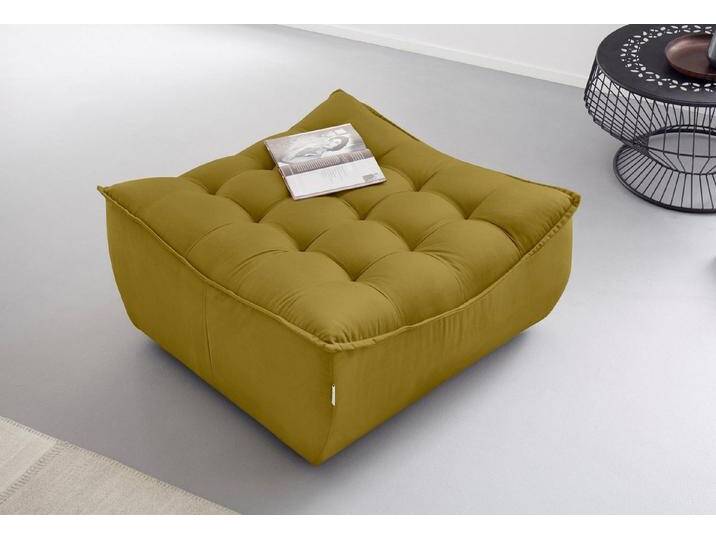 CALIA ITALIA Hocker Banjo, Designhocker in toller Optik und erstklassigem Sitzkomfort, in Kombination mit den passenden Modulen ein Blickfang im Wohnzimmer von Calia-Italia