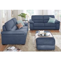 CALIA ITALIA Polstergarnitur "Gaia, hochwertige Garnitur aus 2-Sitzer & 3-Sitzer im edlen Design", (Set, 2 tlg.), aus pflegeleichtem Luxus-Microfaser Ginevra Hydro Care von Calia Italia