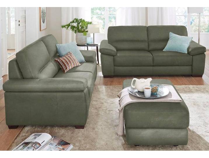 CALIA ITALIA Polstergarnitur Gaia, hochwertige Garnitur aus 2-Sitzer & 3-Sitzer im edlen Design, (Set, 2-tlg), aus pflegeleichtem Luxus-Microfaser Ginevra Hydro Care von Calia-Italia