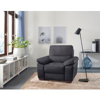 CALIA ITALIA Sessel "Gaia, in edlem Design und mit erstklassigem Sitzkomfort", aus pflegeleichtem Luxus-Microfaser Ginevra Hydro Care von Calia Italia