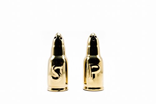 Caliber Gourmet Salt Pepper Shakers Bullet von Caliber Gourmet