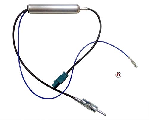 Booster Amplificateur pour Antenne Audi / VW / Opel / Seat - Fakra vers DIN - ANT631 von Caliber