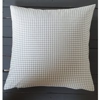 Calisini Kissenhülle Karo Grau Ca 40x40 cm von Calisini