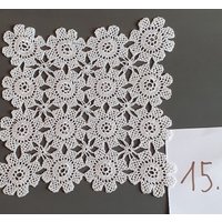 Calisini Weihnachten Tischdecke Spitzendeckchen Häkeldeckchen Traumfänger Oma Dantel Handarbeit Neu von Calisini
