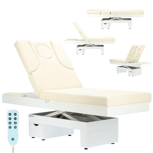 Calissimo Elektrische Massageliege Kosmetiktisch Rehabilitationsliege beleuchtet beheizt Fiord von Calissimo