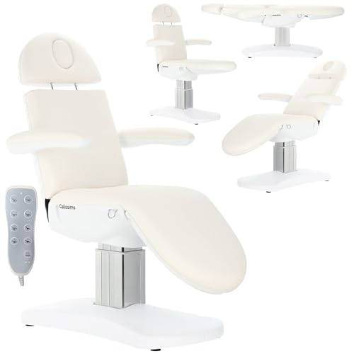 Calissimo Elektrischer Kosmetikstuhl Edgar für Kosmetiksalon Pediküre Heizung Verstellung 4 Aktuatoren von Calissimo