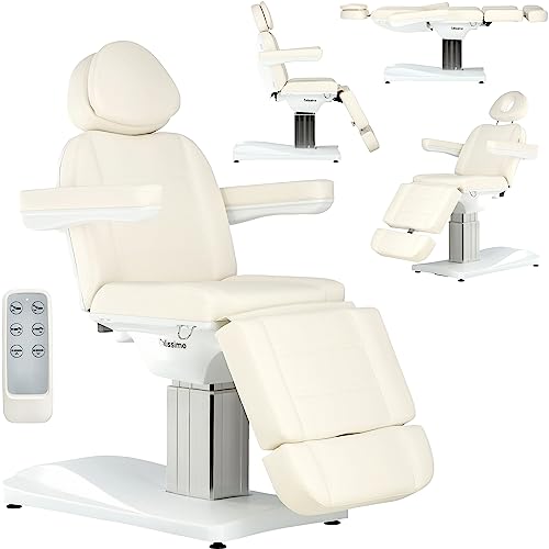 Elektrischer Kosmetikstuhl für Kosmetiksalon Pediküre Einstellung 3 Aktuatoren Colton von Calissimo