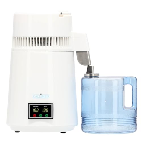 Wasserdestilliergerät 4l elektrisch DW006 mit Luftkühlsystem 4000 ml Wasserdestilliergerät 4l elektrisch DW006 mit Luftkühlsystem 4000 ml von Calissimo