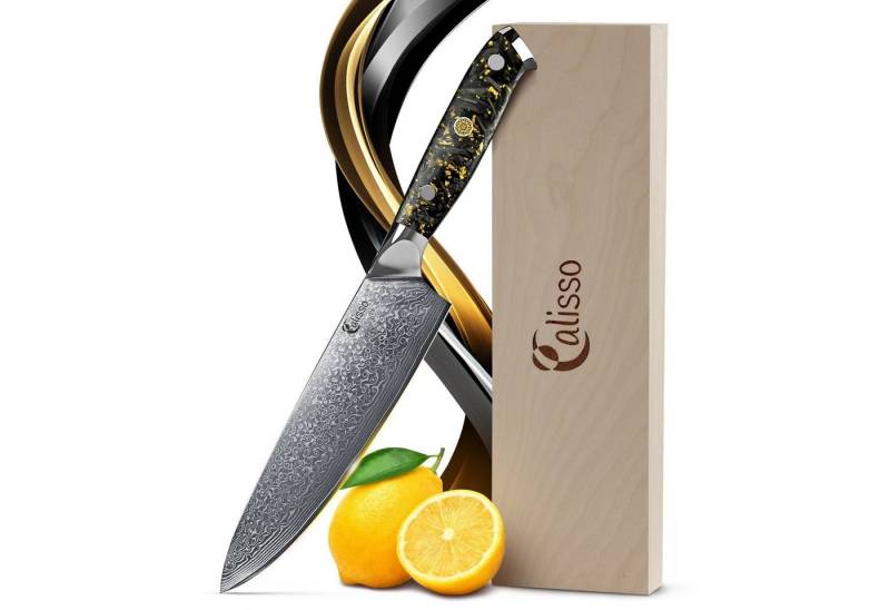 Calisso Kochmesser Küchenmesser Gold & Ash Line Chefmesser Calisso Kochmesser Küchenmesser Gold & Ash Line Chefmesser von Calisso