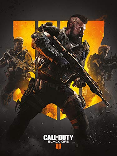 Call of Duty: Black Ops 4 Leinwandrucke, Mehrfarbig, 60 x 80cm von Call of Duty: Black Ops 4