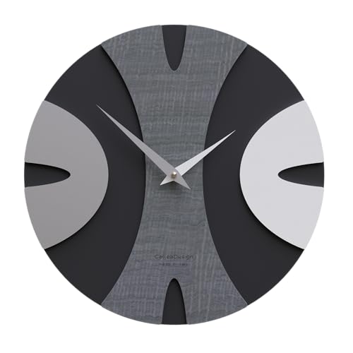 Besondere Wanduhr Baz - 32 cm von Callea Design (graue Wurzel) von CalleaDesign