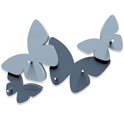 CalleaDesign Farfalle Schlüsselbrett in Schmetterlingsform, Babyblau, Holzfaser CalleaDesign Farfalle Schlüsselbrett in Schmetterlingsform, Babyblau, Holzfaser von CalleaDesign