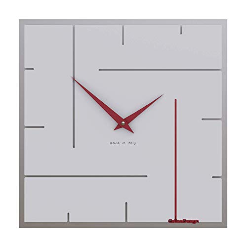 CalleaDesign 33 cm Rubin Grid Wanduhr von CalleaDesign