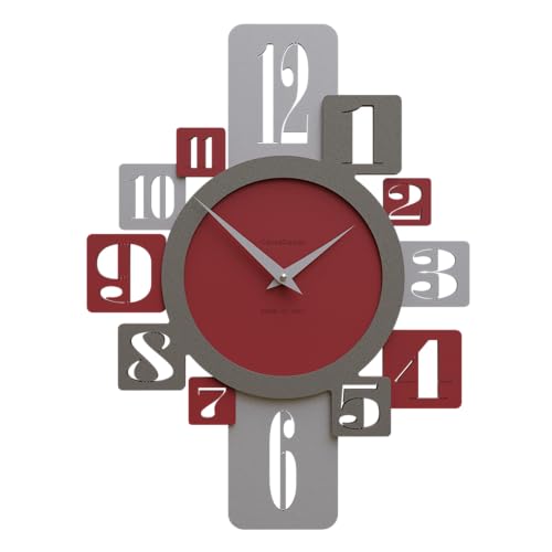 CalleaDesign 35 cm Ruby Onyx Wanduhr CalleaDesign 35 cm Ruby Onyx Wanduhr von CalleaDesign