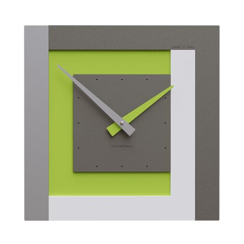 CalleaDesign 40 cm Wanduhr Clock40 apfelgrün von CalleaDesign