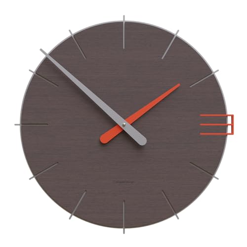 CalleaDesign 42 cm Mike Wanduhr aus Wengé-Eiche CalleaDesign 42 cm Mike Wanduhr aus Wengé-Eiche von CalleaDesign
