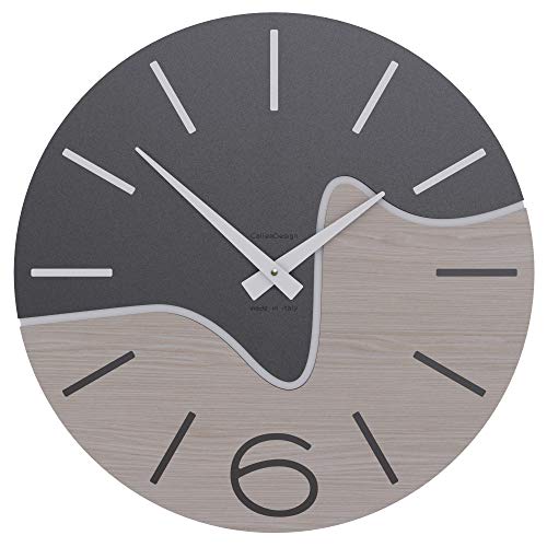 CalleaDesign 45 cm Wanduhr Oliver Eiche Brise von CalleaDesign