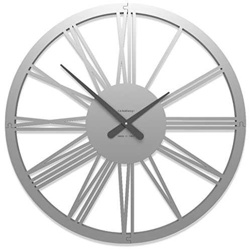 CalleaDesign 60 cm Pompei Aluminium Wanduhr von CalleaDesign