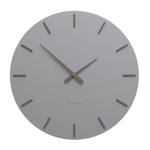 CalleaDesign 60 cm Smarty Wanduhr Aluminium Linie von CalleaDesign