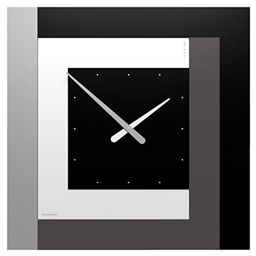 CalleaDesign 63 cm Wanduhr Clock63 schwarz von CalleaDesign